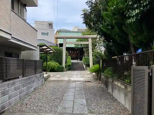 葛原神社の鳥居