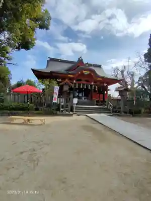 飯香岡八幡宮の本殿・本堂