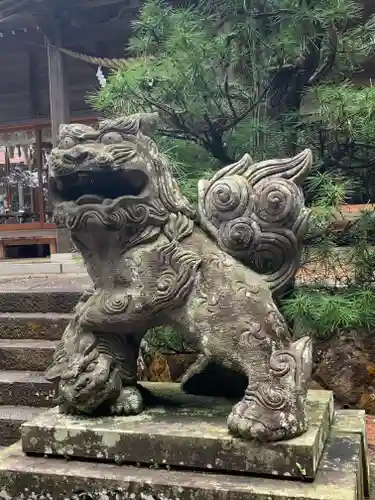 大雷神社の狛犬
