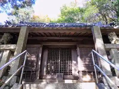 栗栖神社の本殿・本堂