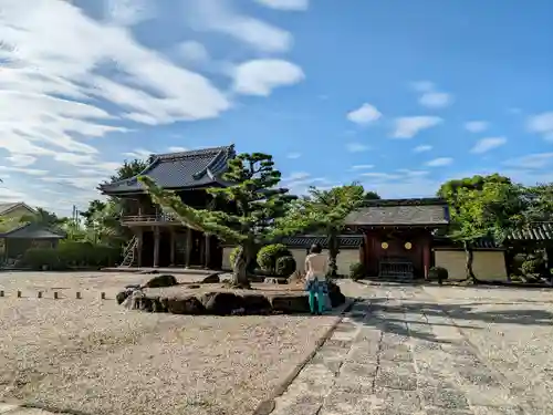 祐福寺の庭園