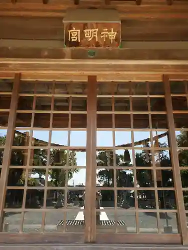 大岩神明宮の本殿・本堂