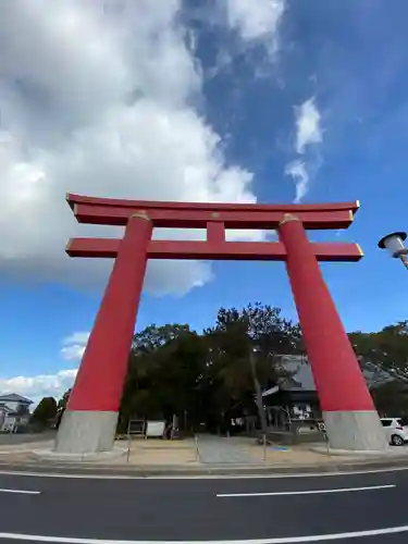 自凝島神社の鳥居