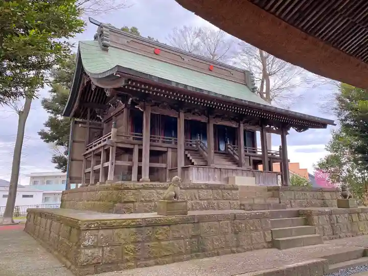 髙部屋神社の本殿・本堂