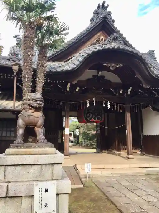 観音寺(世田谷山観音寺)の狛犬