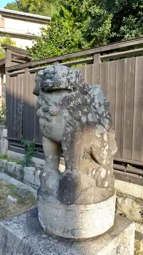 箆取神社の狛犬