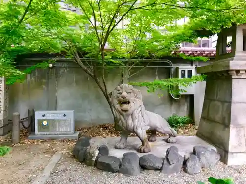 坐摩神社の狛犬