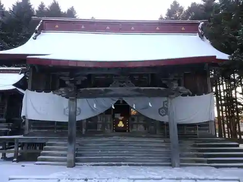 網走神社の本殿