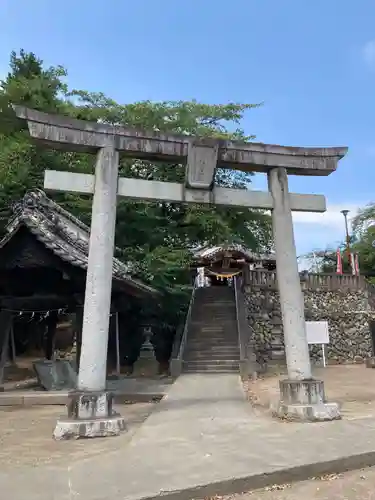 富士浅間神社の鳥居