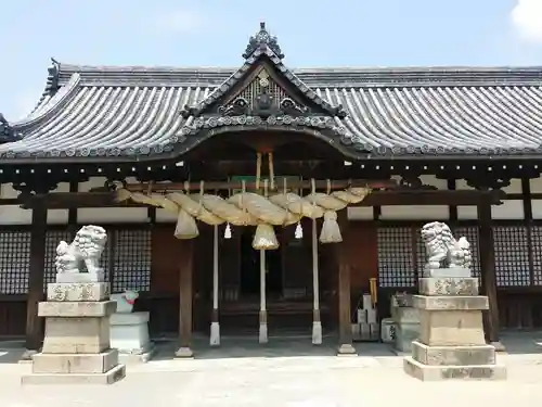 曽根天満宮の本殿・本堂