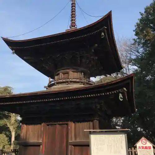 花岡八幡宮の塔