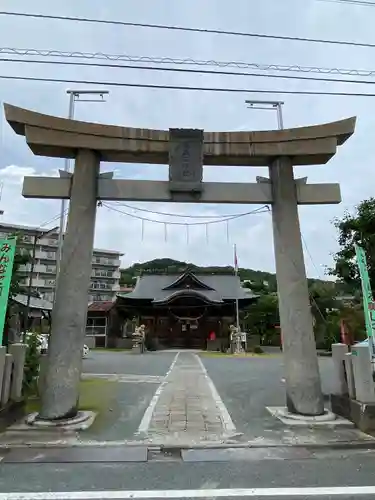 荒生田神社の鳥居