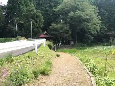 山神神社の周辺