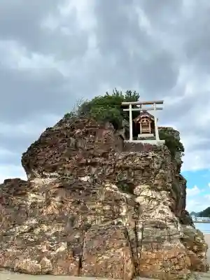稲佐の浜　弁天島(島根県)