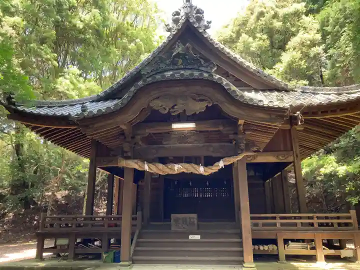 三熊野神社の本殿・本堂