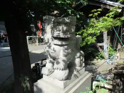 矢先稲荷神社の狛犬