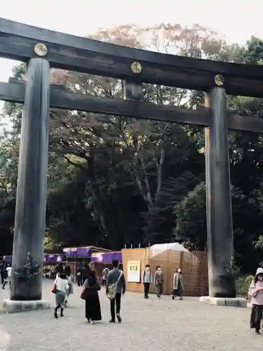 明治神宮の鳥居