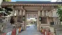 綱敷天神社の山門・神門