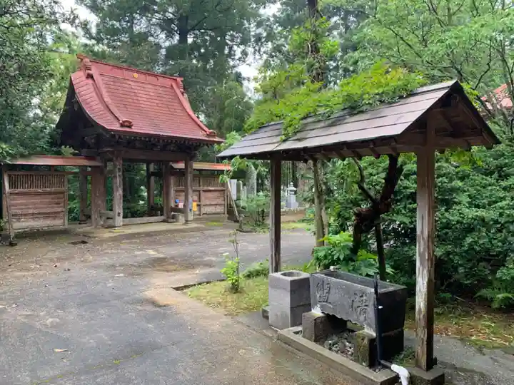 宝光寺の手水舎