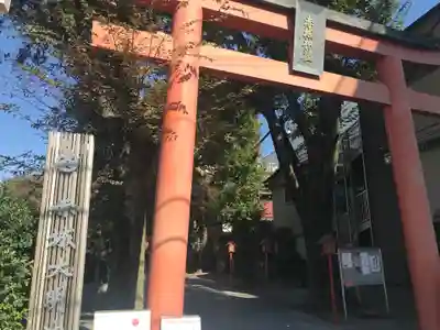 赤城神社の鳥居