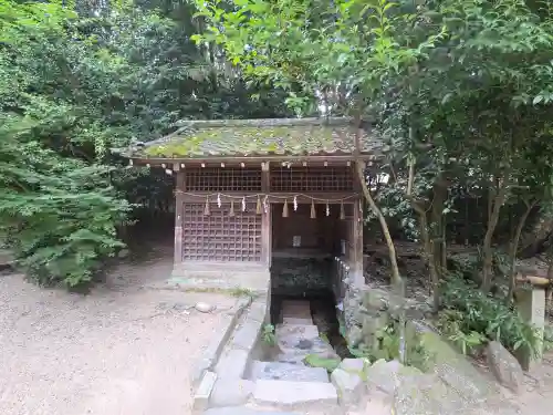 宇治上神社の手水舎