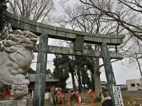 長沼八幡宮の鳥居