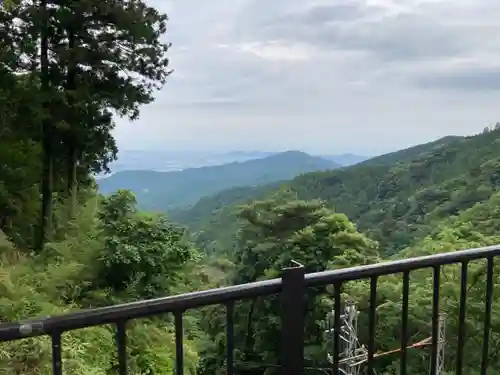 大山阿夫利神社の景色