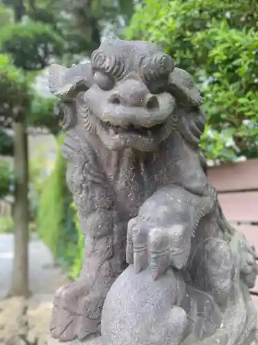 太田杉山神社・横濱水天宮の狛犬