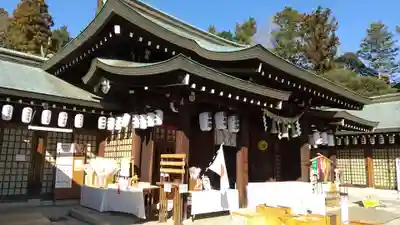 茨城縣護國神社の本殿・本堂