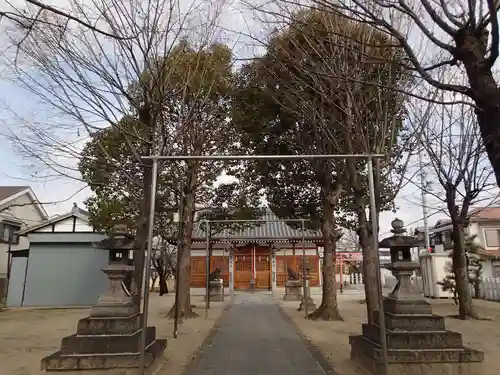 志貴縣主神社の本殿