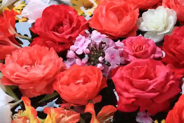 田村神社の手水舎