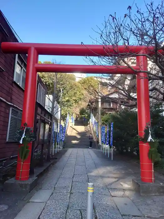 大綱金刀比羅神社の鳥居