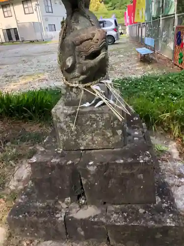 坂本八幡神社の狛犬