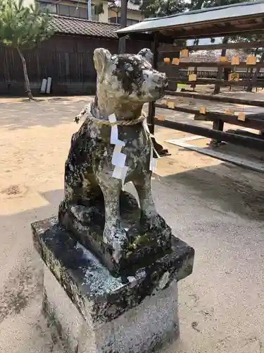 石清水神社の狛犬