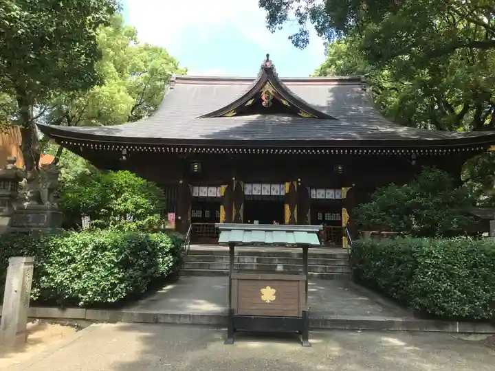 若宮八幡社の本殿・本堂