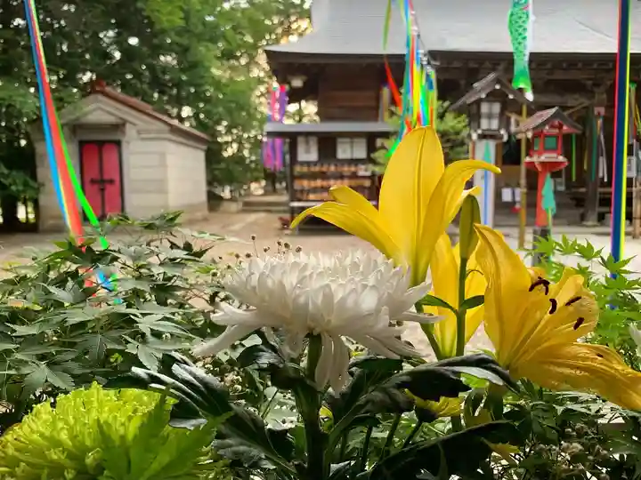滑川神社 - 仕事と子どもの守り神の手水舎
