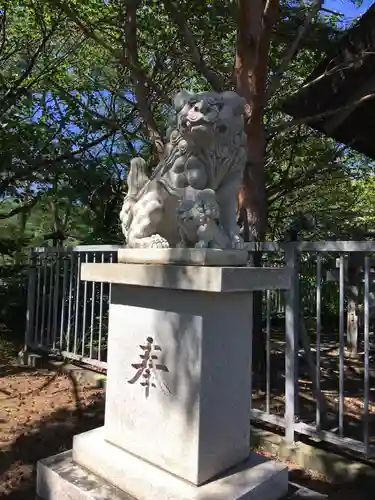 高島稲荷神社の狛犬