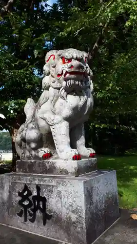 喜茂別神社の狛犬