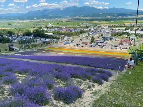 富良野神社の周辺