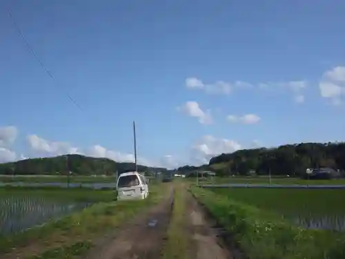 御船神社の景色