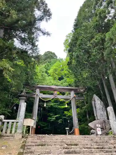 戸隠神社宝光社の鳥居