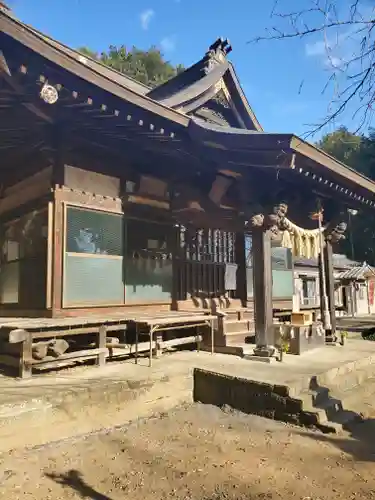 長柄神社の本殿