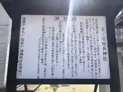 五ノ辻稲荷神社の歴史