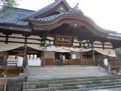 尾山神社の本殿・本堂