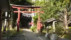 越後國二宮 二田物部神社の鳥居