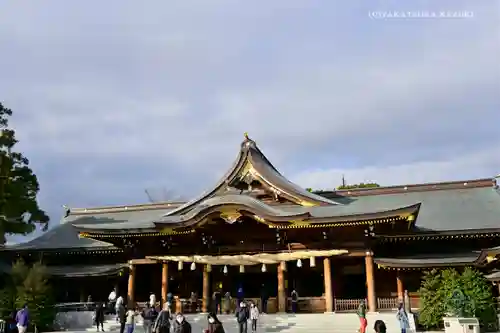 寒川神社の本殿・本堂