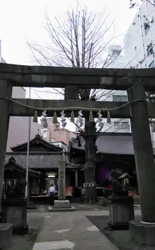 日本橋日枝神社の鳥居