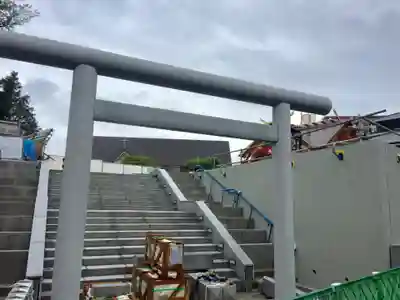 駒込妙義神社の鳥居