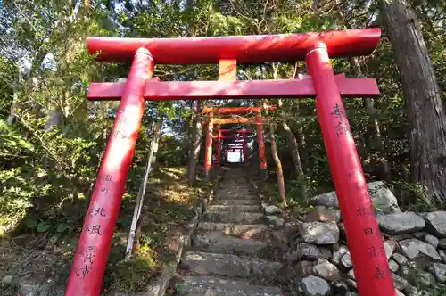 天一稲荷神社の鳥居