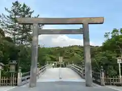 伊勢神宮内宮（皇大神宮）の鳥居